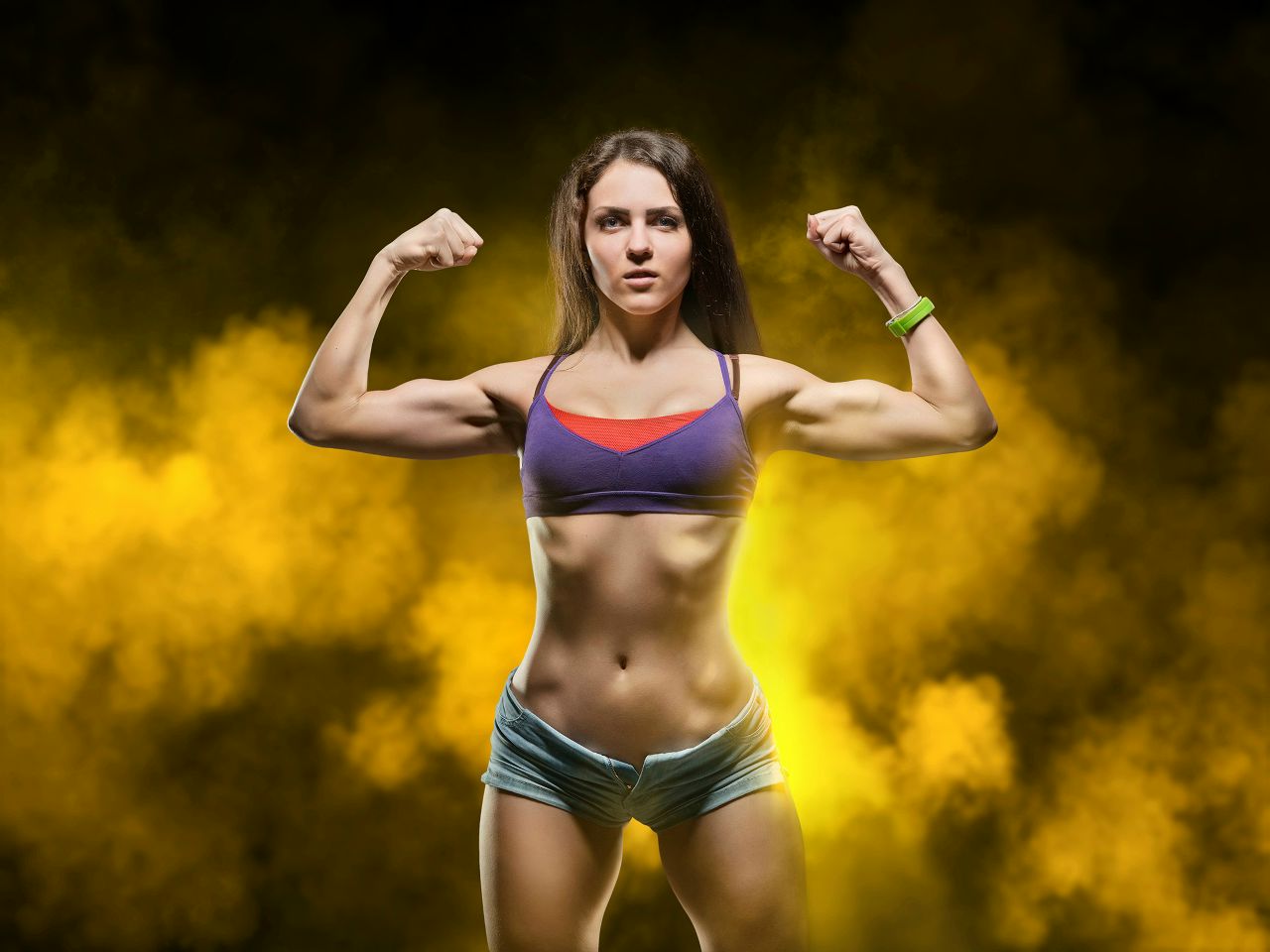 Athletic girls in Leipzig